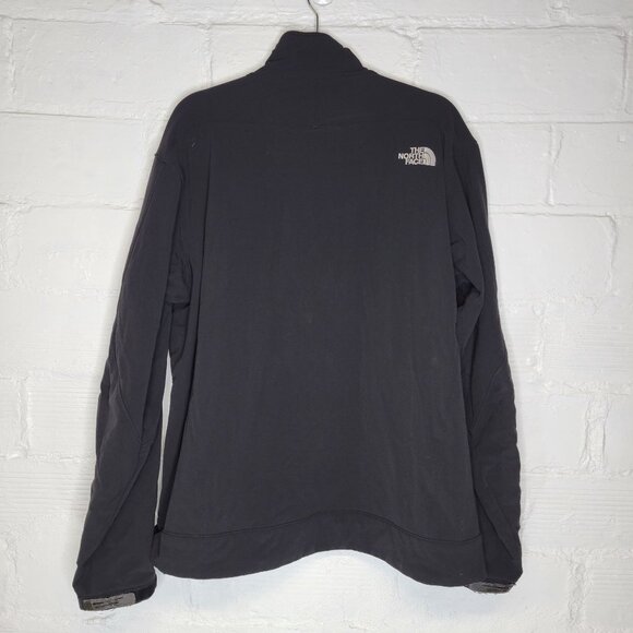 The North Face Apex Men's XL Jacket Black Softshell Full Zip - Picture 2 of 8